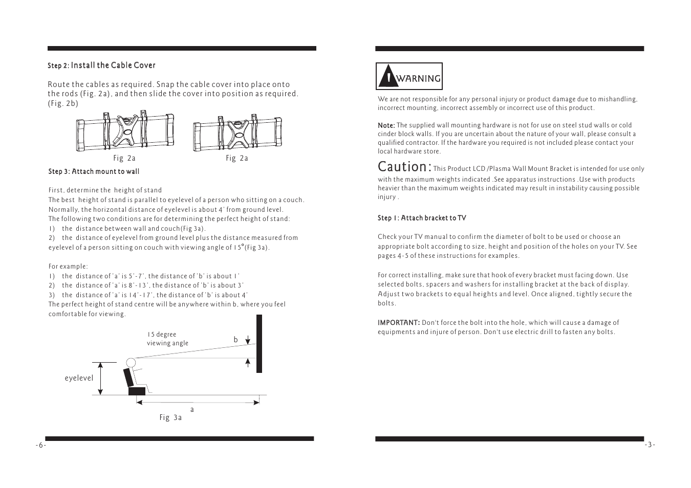 Caution | PYLE Audio PSW501SF User Manual | Page 3 / 4