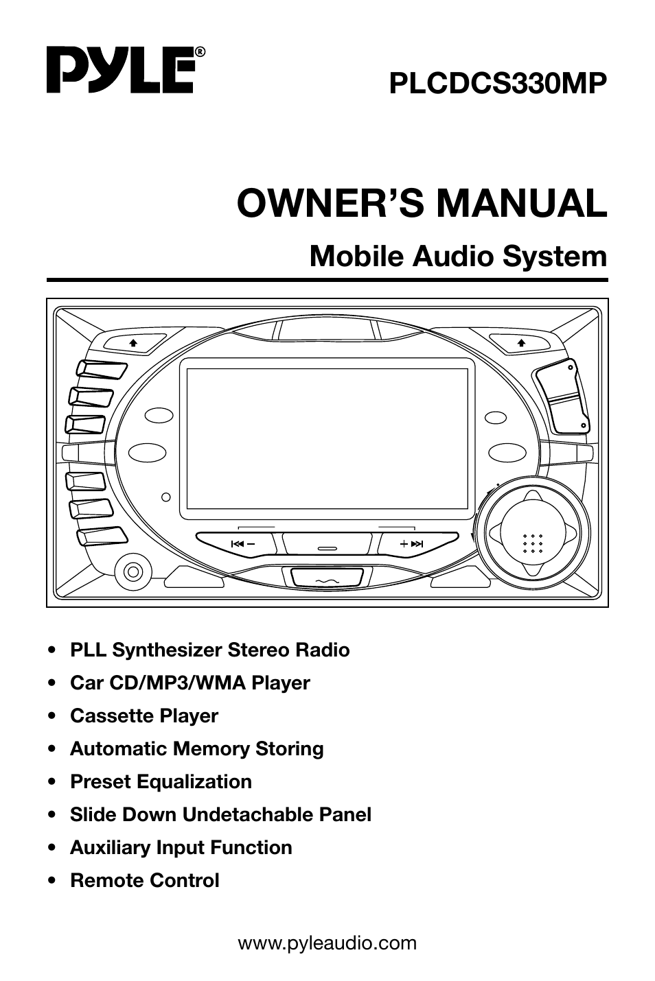 PYLE Audio PLCDCS330MP User Manual | 16 pages