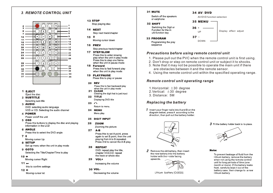 页面 3 | PYLE Audio PLD7HB User Manual | Page 3 / 8