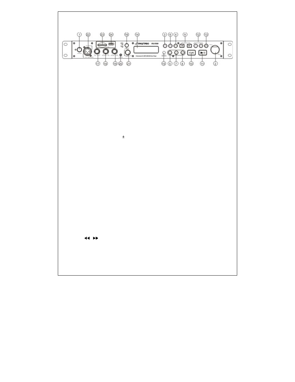 Important, Player function | PYLE Audio PDJ150U User Manual | Page 2 / 4