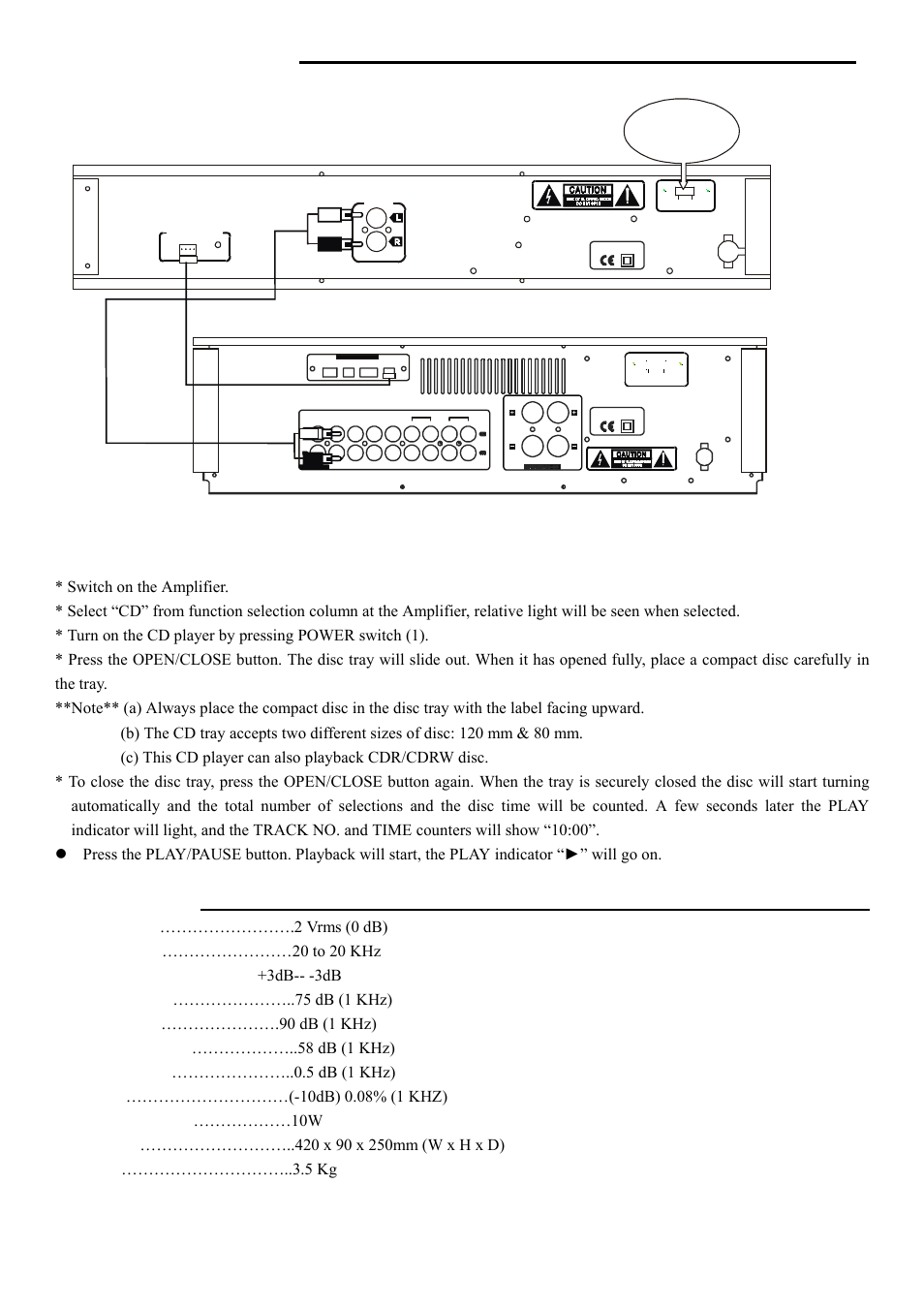 Operating procedures | PYLE Audio PYLE PRO PT658C User Manual | Page 3 / 3