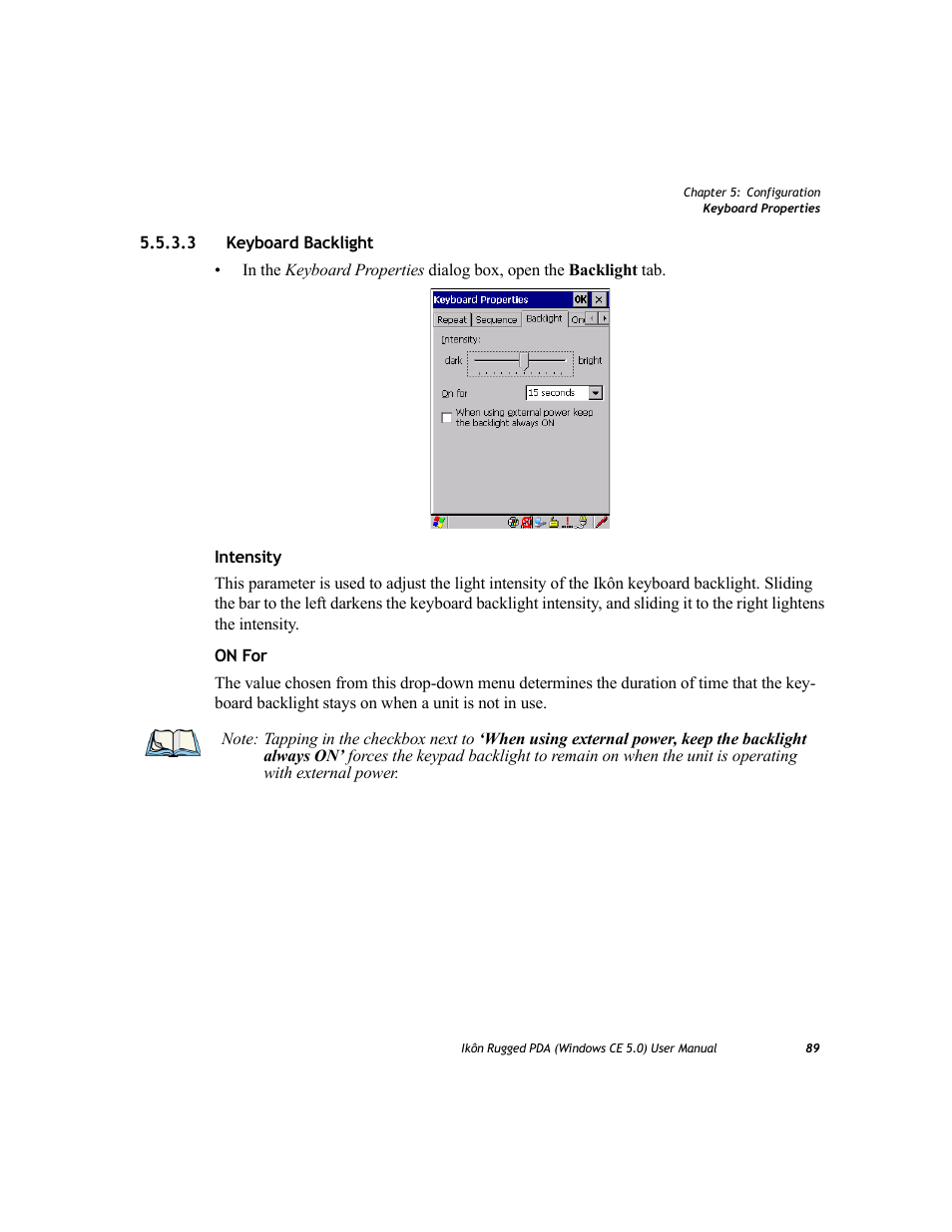 3 keyboard backlight, Keyboard backlight | PYLE Audio IKON RUGGED 7505-BTSDCMHC25 User Manual | Page 101 / 324