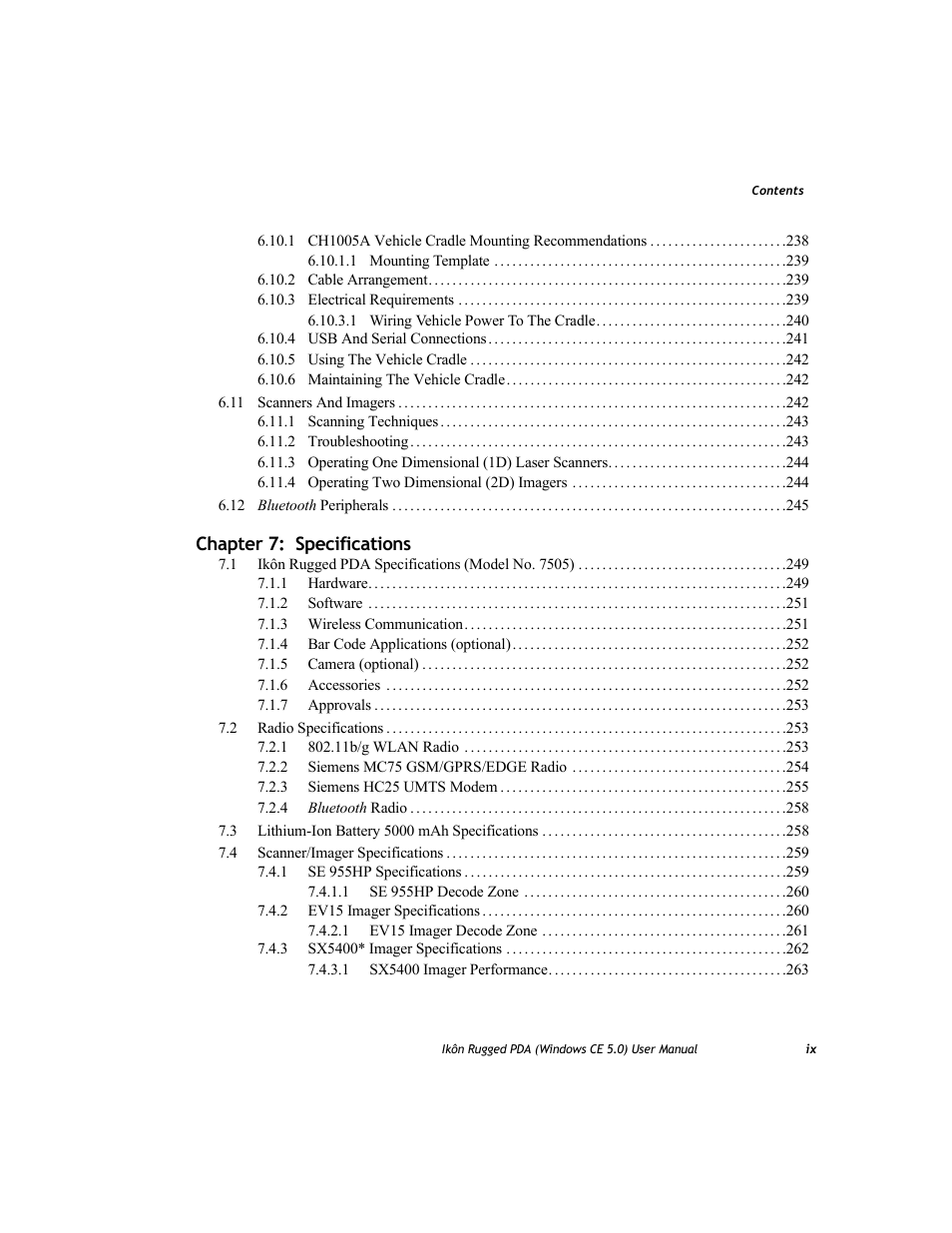 PYLE Audio IKON RUGGED 7505-BTSDCMHC25 User Manual | Page 11 / 324