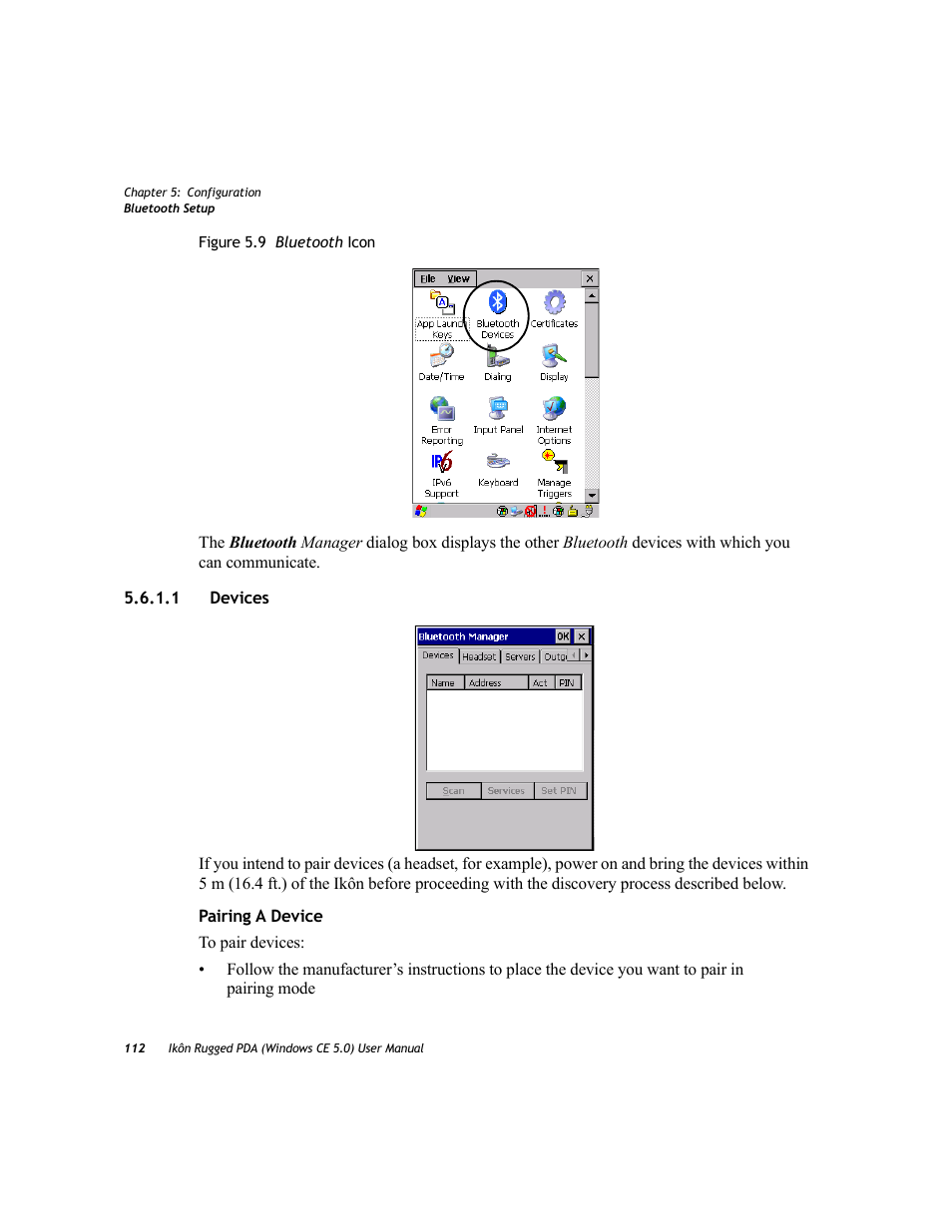 1 devices, Devices | PYLE Audio IKON RUGGED 7505-BTSDCMHC25 User Manual | Page 124 / 324