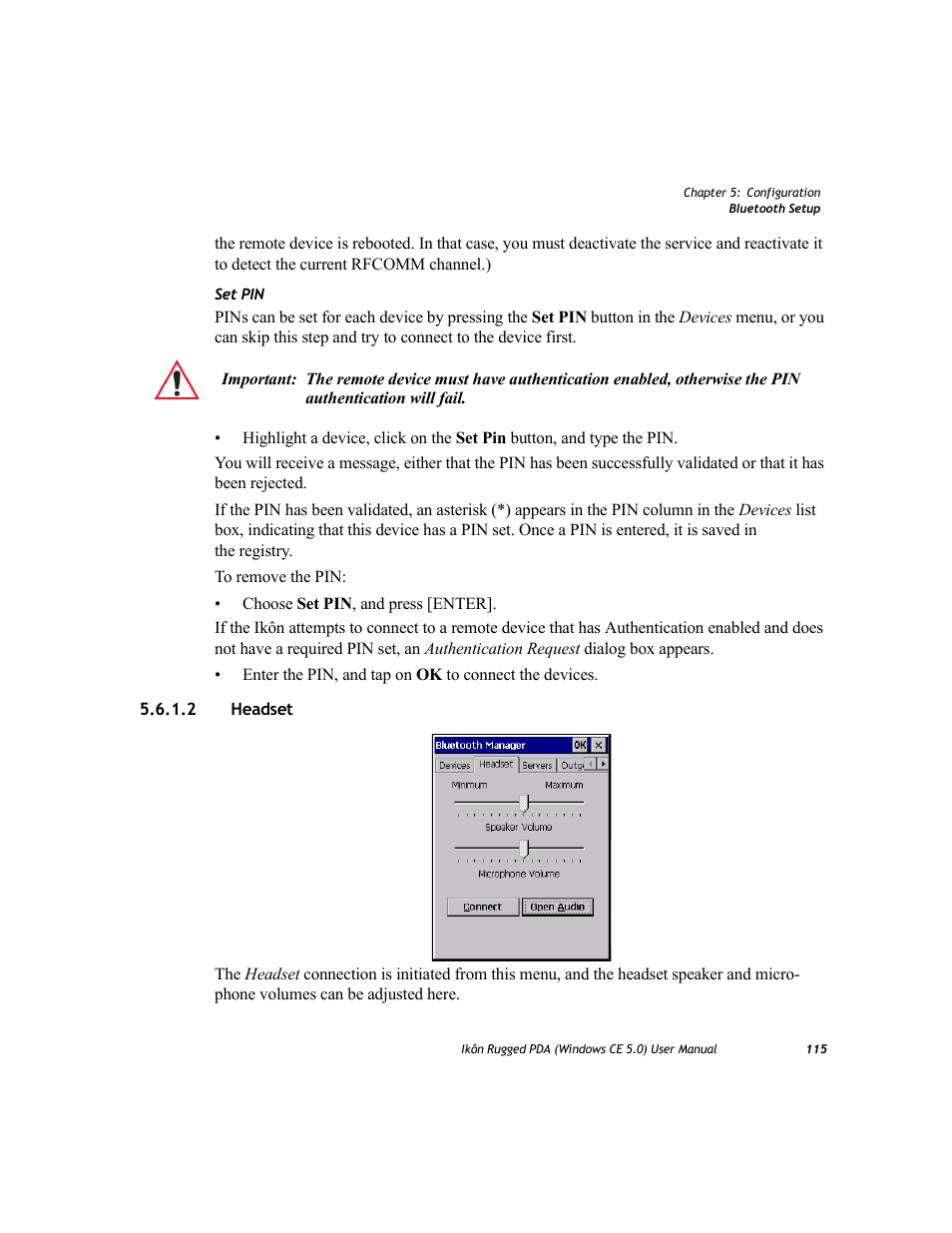 2 headset, Headset | PYLE Audio IKON RUGGED 7505-BTSDCMHC25 User Manual | Page 127 / 324