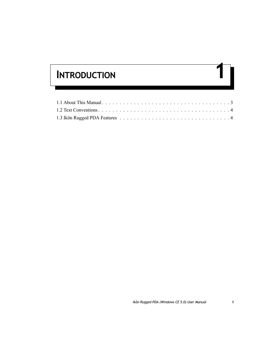 Introduction 1, Chapter 1: introduction | PYLE Audio IKON RUGGED 7505-BTSDCMHC25 User Manual | Page 13 / 324