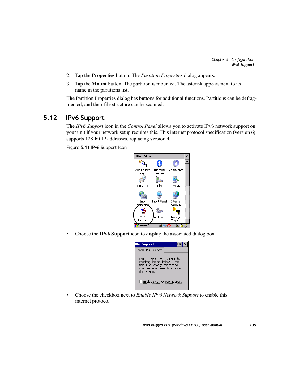 12 ipv6 support | PYLE Audio IKON RUGGED 7505-BTSDCMHC25 User Manual | Page 151 / 324