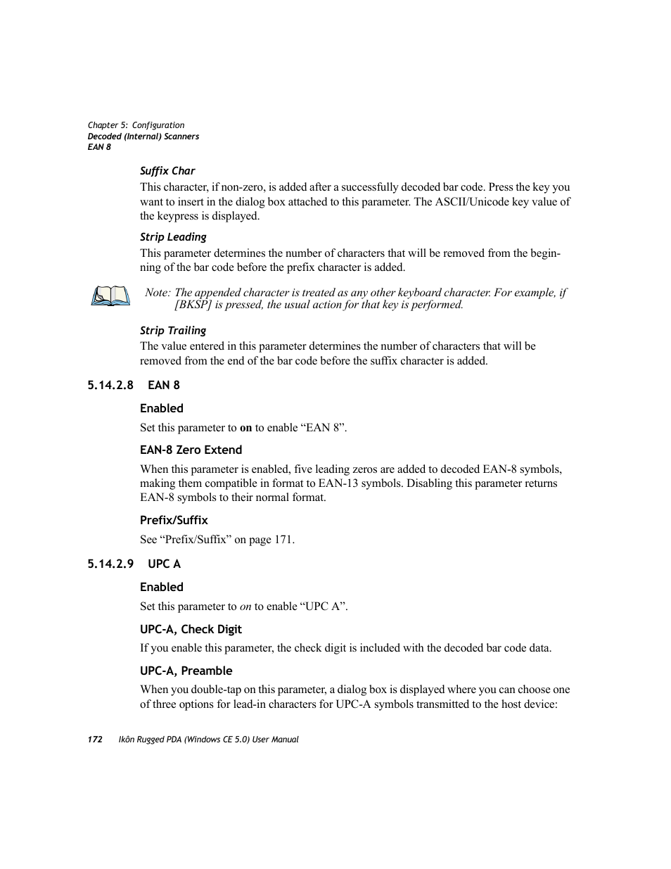 8 ean 8, 9 upc a, 8 ean 8 5.14.2.9 upc a | PYLE Audio IKON RUGGED 7505-BTSDCMHC25 User Manual | Page 184 / 324