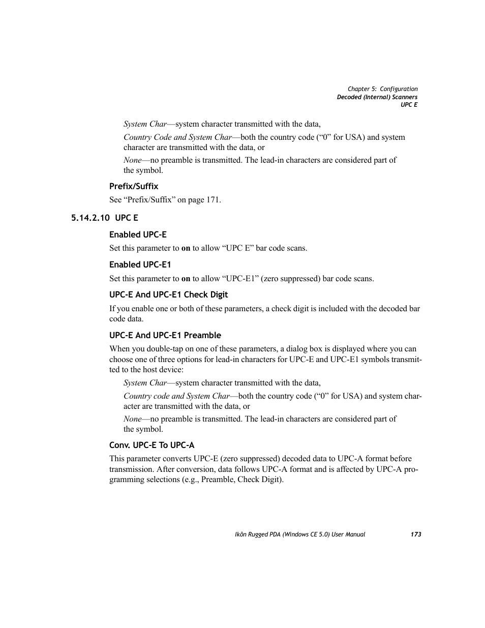 10 upc e | PYLE Audio IKON RUGGED 7505-BTSDCMHC25 User Manual | Page 185 / 324