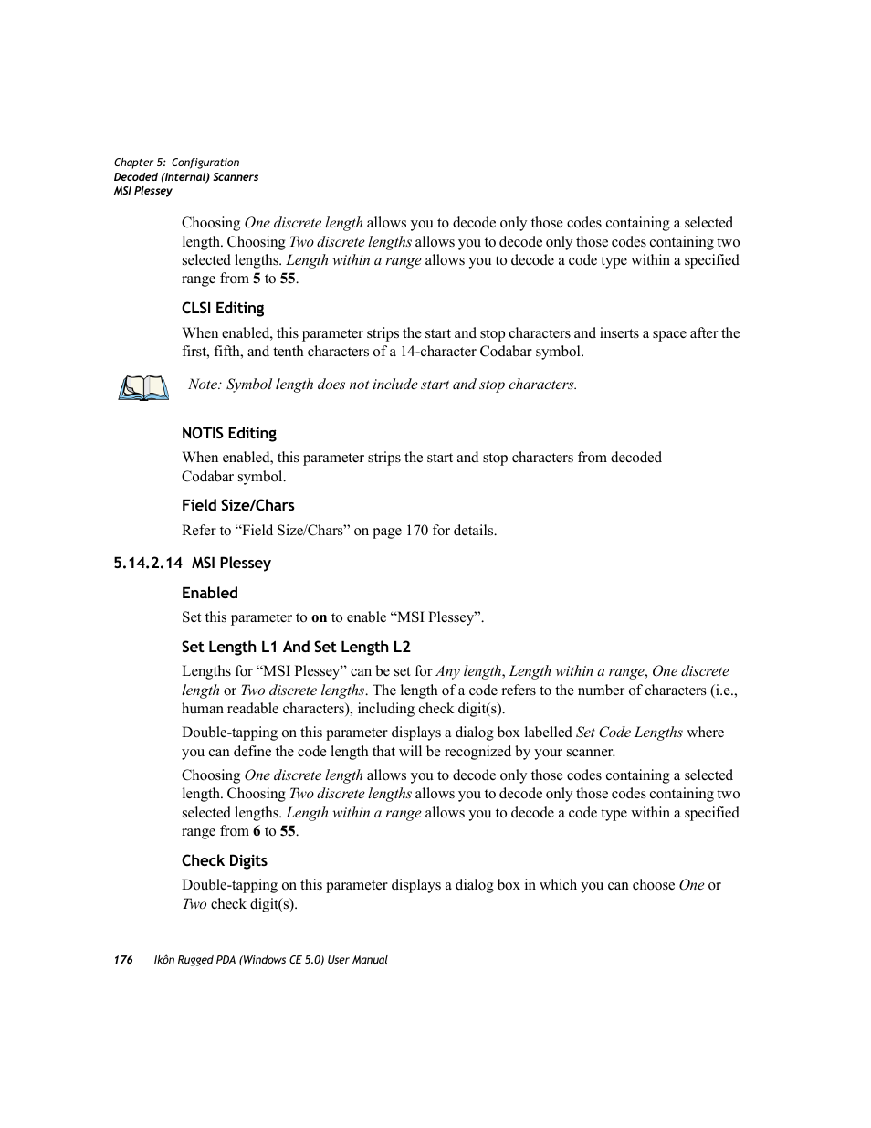 14 msi plessey | PYLE Audio IKON RUGGED 7505-BTSDCMHC25 User Manual | Page 188 / 324