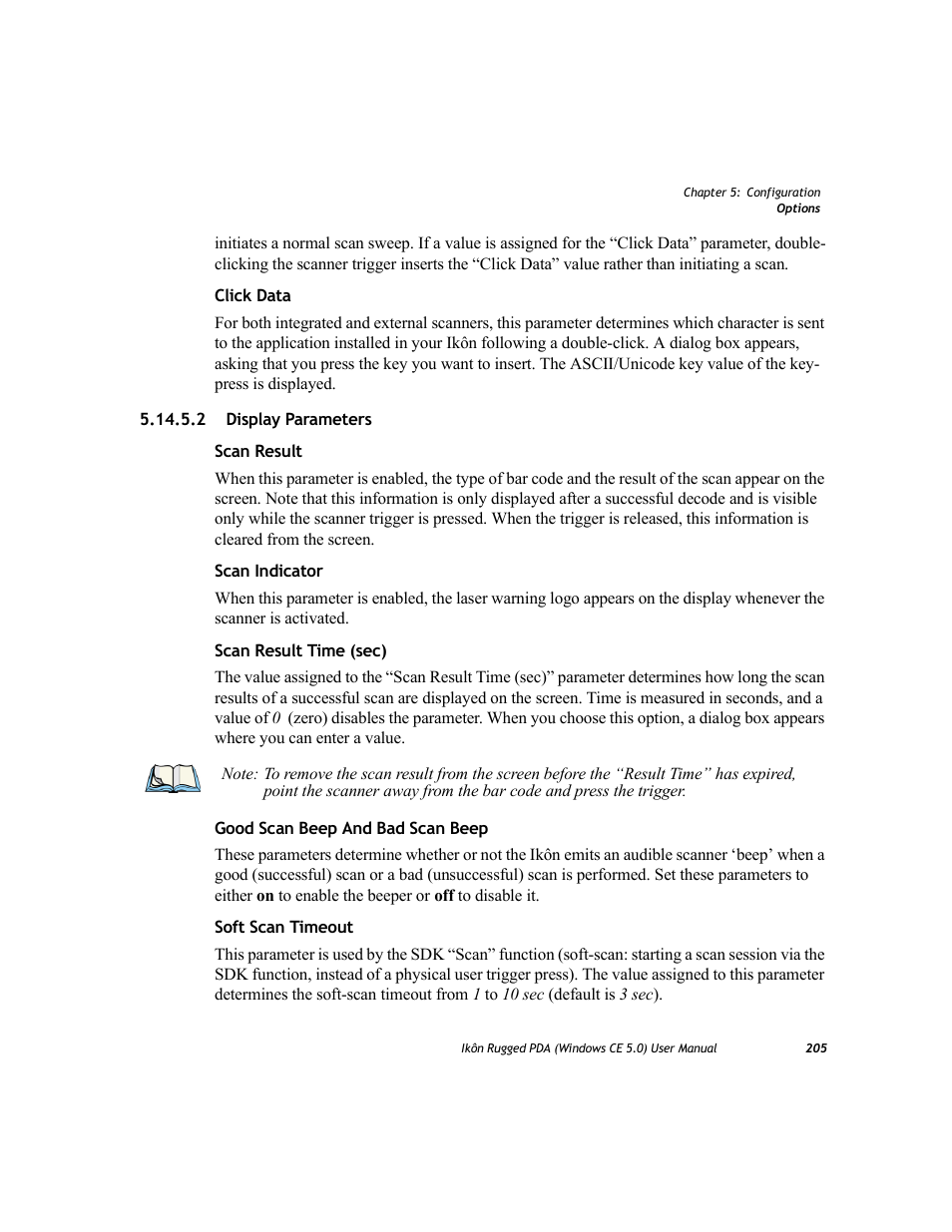 2 display parameters | PYLE Audio IKON RUGGED 7505-BTSDCMHC25 User Manual | Page 217 / 324