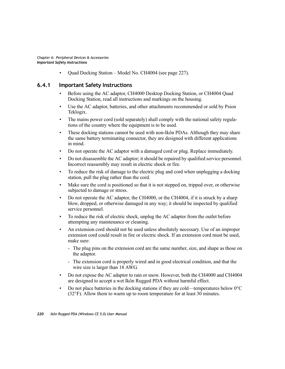 1 important safety instructions, Important safety instructions | PYLE Audio IKON RUGGED 7505-BTSDCMHC25 User Manual | Page 232 / 324