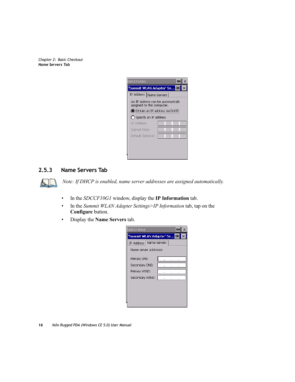 3 name servers tab, Name servers tab | PYLE Audio IKON RUGGED 7505-BTSDCMHC25 User Manual | Page 28 / 324