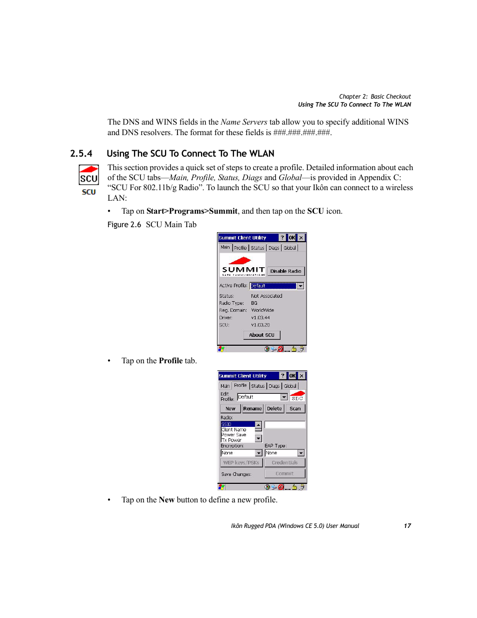 4 using the scu to connect to the wlan, Using the scu to connect to the wlan | PYLE Audio IKON RUGGED 7505-BTSDCMHC25 User Manual | Page 29 / 324