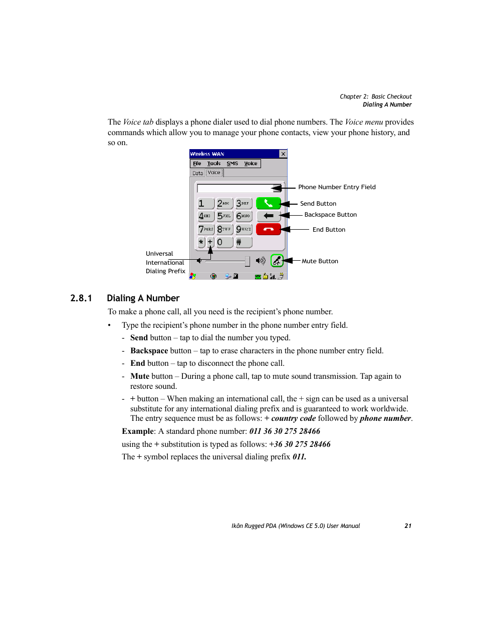 1 dialing a number, Dialing a number | PYLE Audio IKON RUGGED 7505-BTSDCMHC25 User Manual | Page 33 / 324