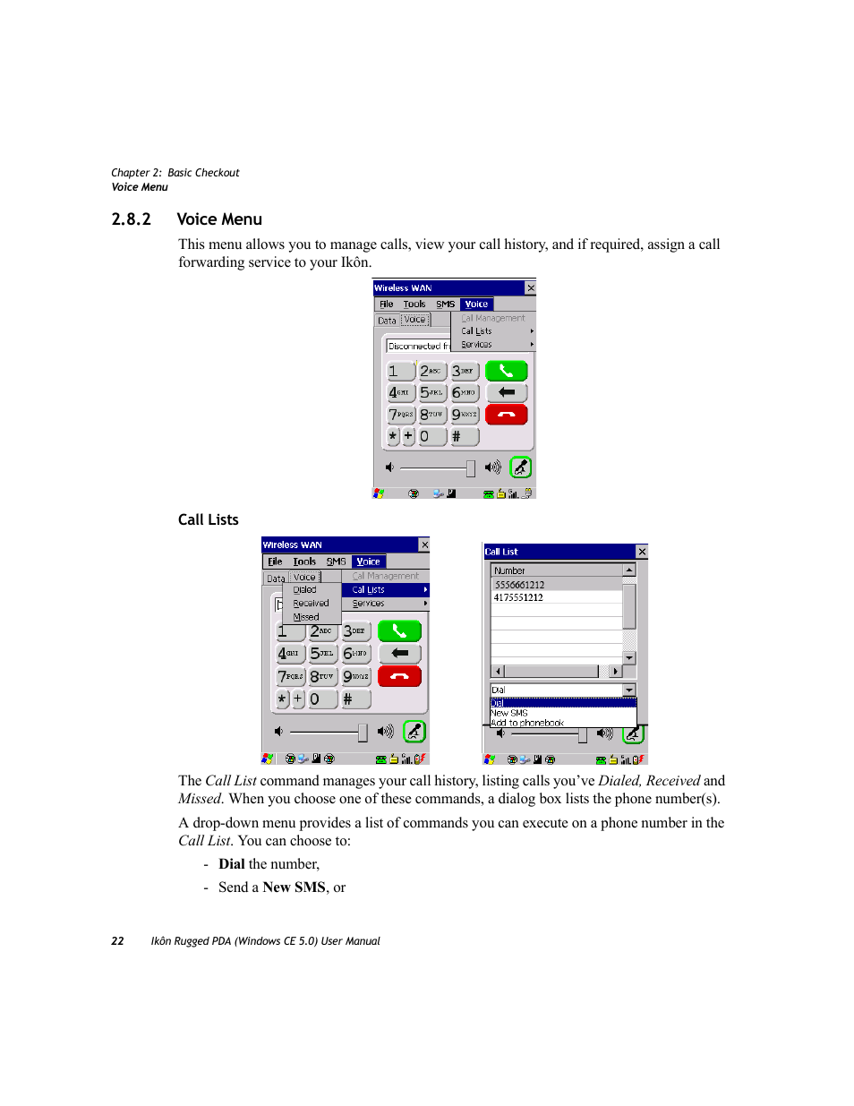 2 voice menu, Voice menu | PYLE Audio IKON RUGGED 7505-BTSDCMHC25 User Manual | Page 34 / 324