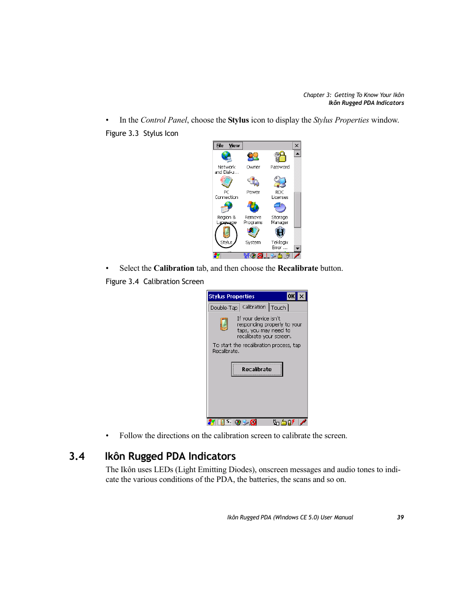 4 ikôn rugged pda indicators, Ikôn rugged pda indicators | PYLE Audio IKON RUGGED 7505-BTSDCMHC25 User Manual | Page 51 / 324