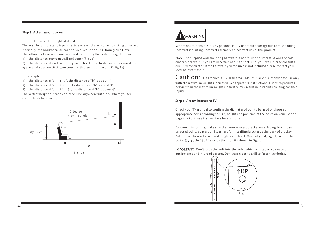 Caution | PYLE Audio PSW449T User Manual | Page 3 / 4
