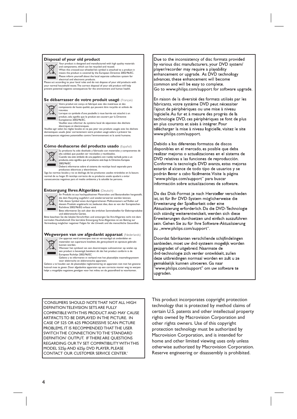 PYLE Audio HTS8100 User Manual | Page 4 / 55