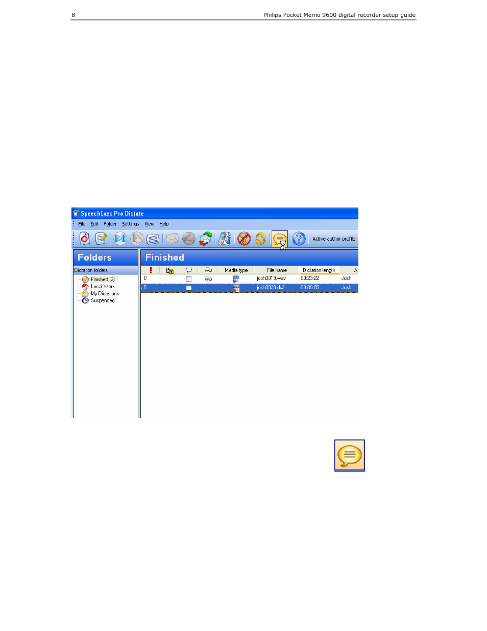 Transcribing dictations | PYLE Audio LFH-9600 User Manual | Page 8 / 10