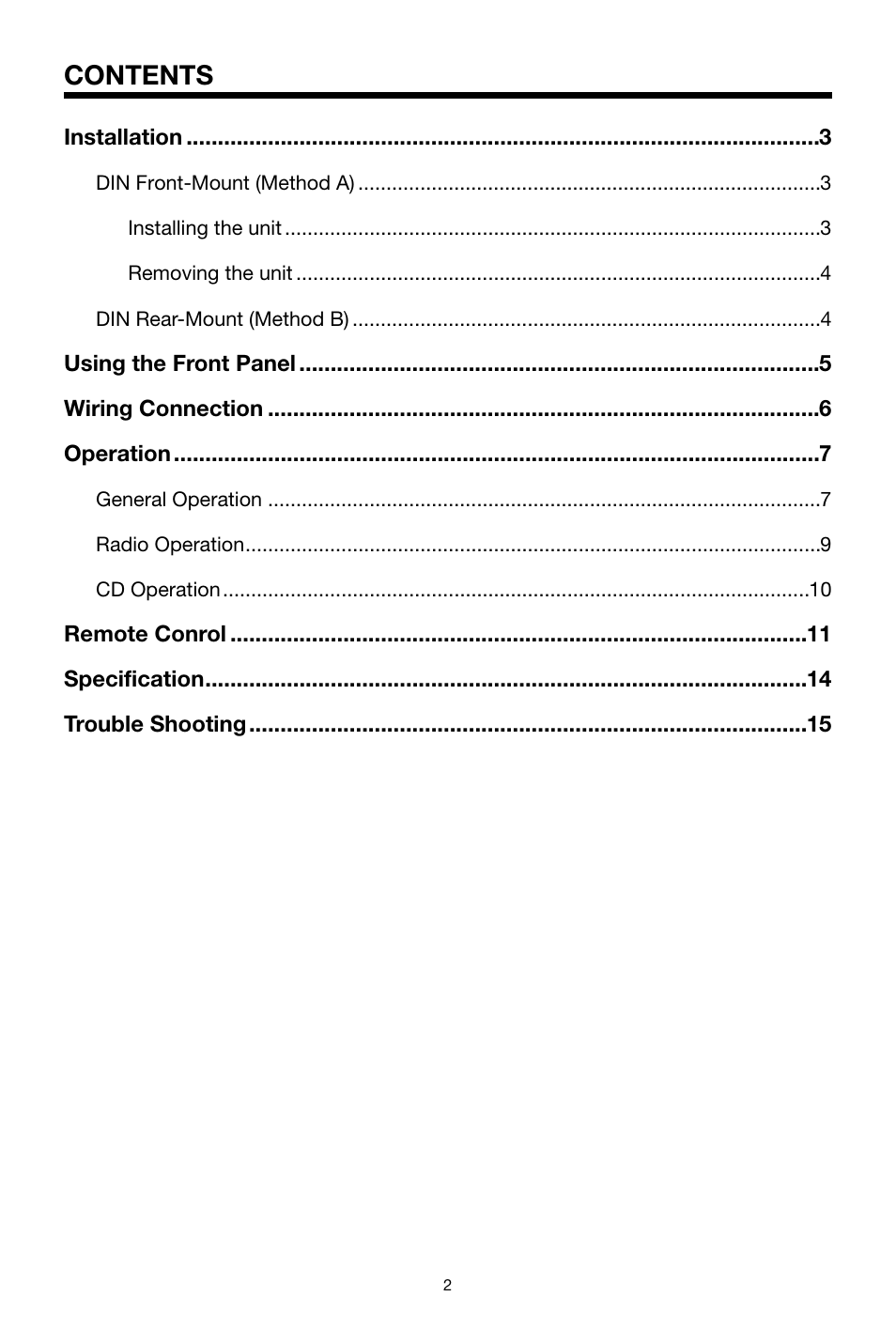 PYLE Audio PLCD69MP User Manual | Page 2 / 16