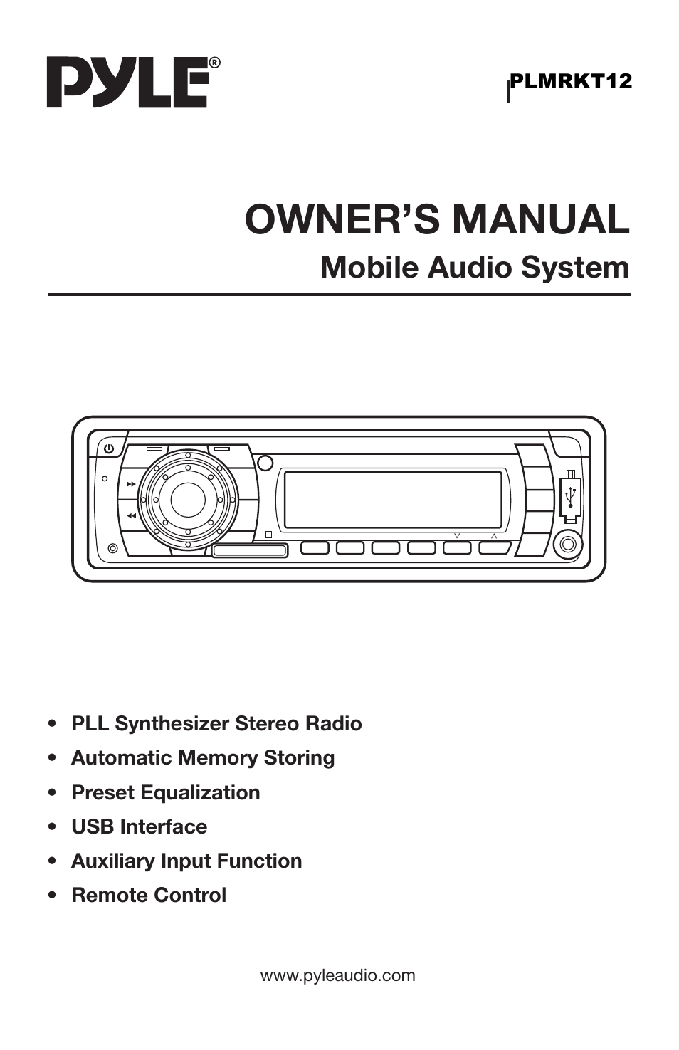 PYLE Audio PLMRKT12 User Manual | 14 pages