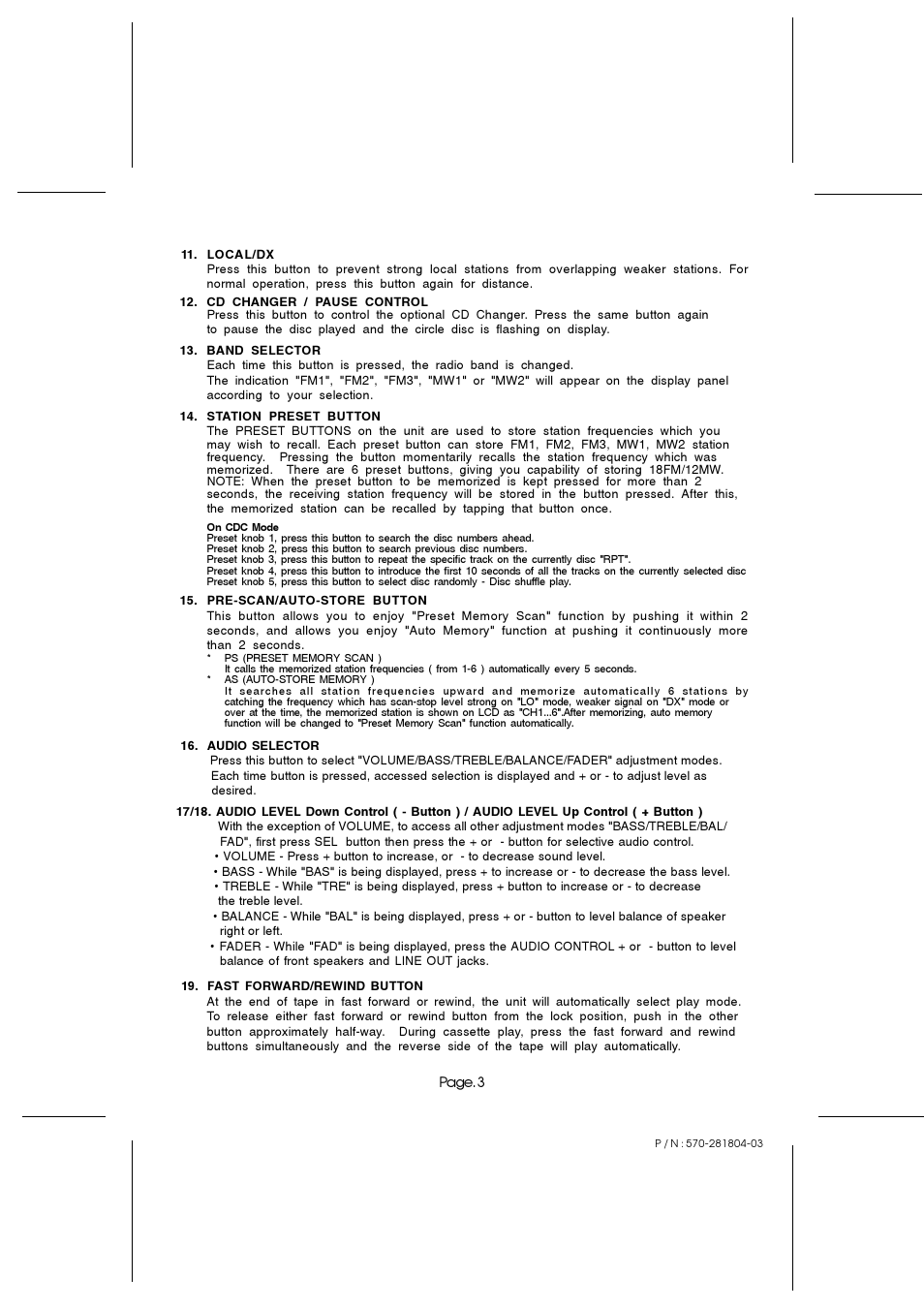 PYLE Audio PLRG23C User Manual | Page 3 / 4