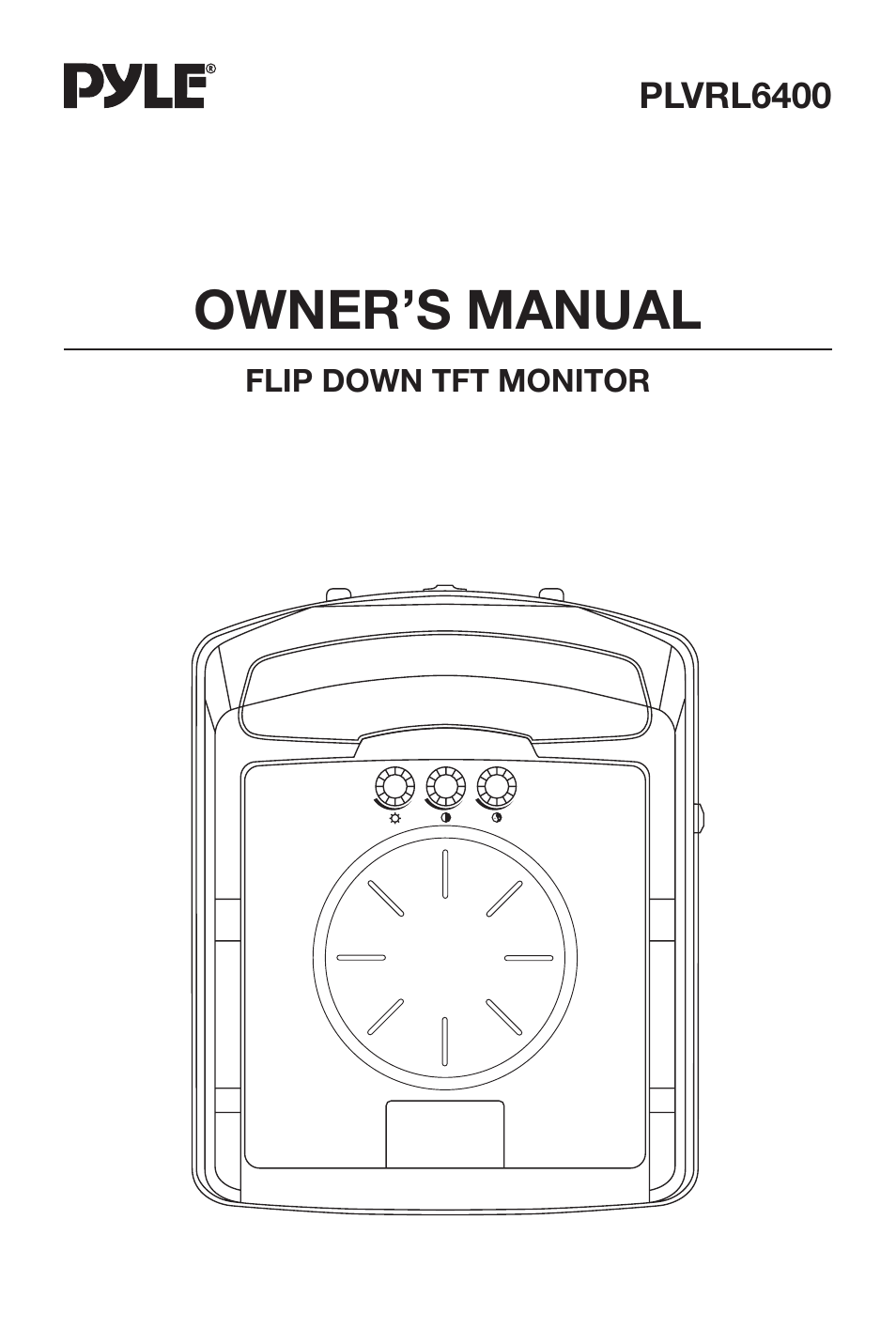 PYLE Audio View Series PLVRL6400 User Manual | 8 pages