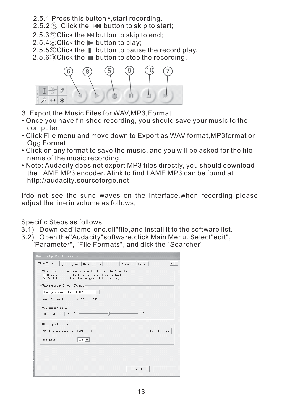 PYLE Audio PNGTT1 User Manual | Page 14 / 16