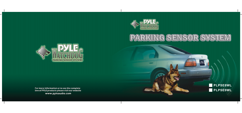 PYLE Audio Parking Sensor System PLPSE8WL User Manual | 8 pages