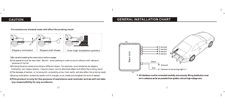 Т³гж 3 | PYLE Audio Parking Sensor System PLPSE8WL User Manual | Page 3 / 8
