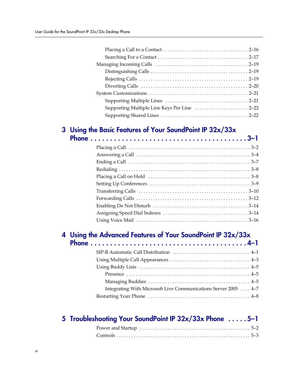 PYLE Audio SOUNDPOINT IP SIP 3.2.1 User Manual | Page 6 / 96