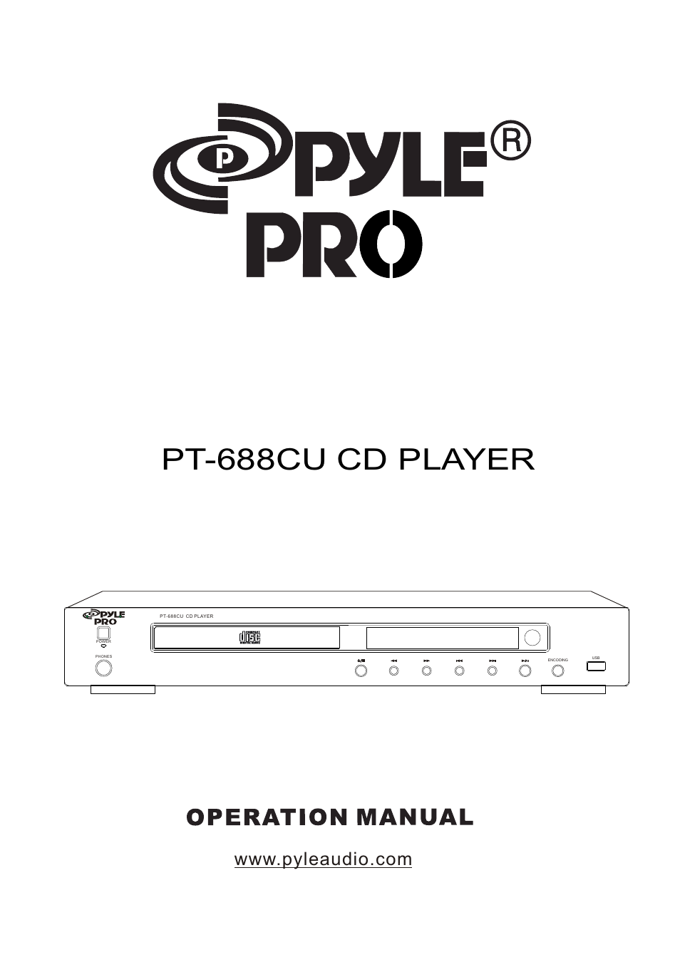 PYLE Audio PT-688CU User Manual | 7 pages