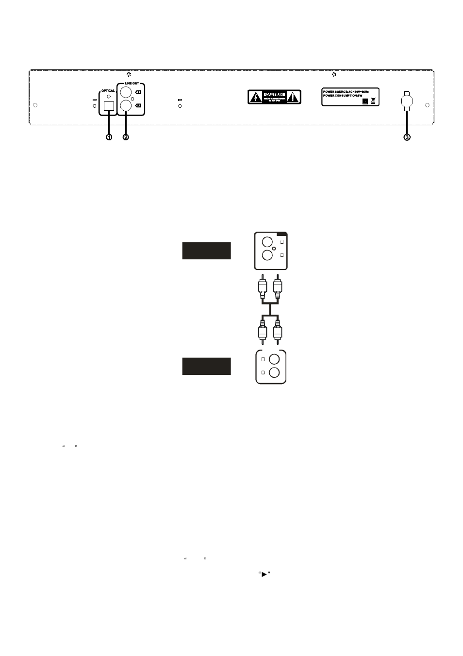 Amp cd, Operating procedures, Rear panel information | PYLE Audio PT-688CU User Manual | Page 6 / 7