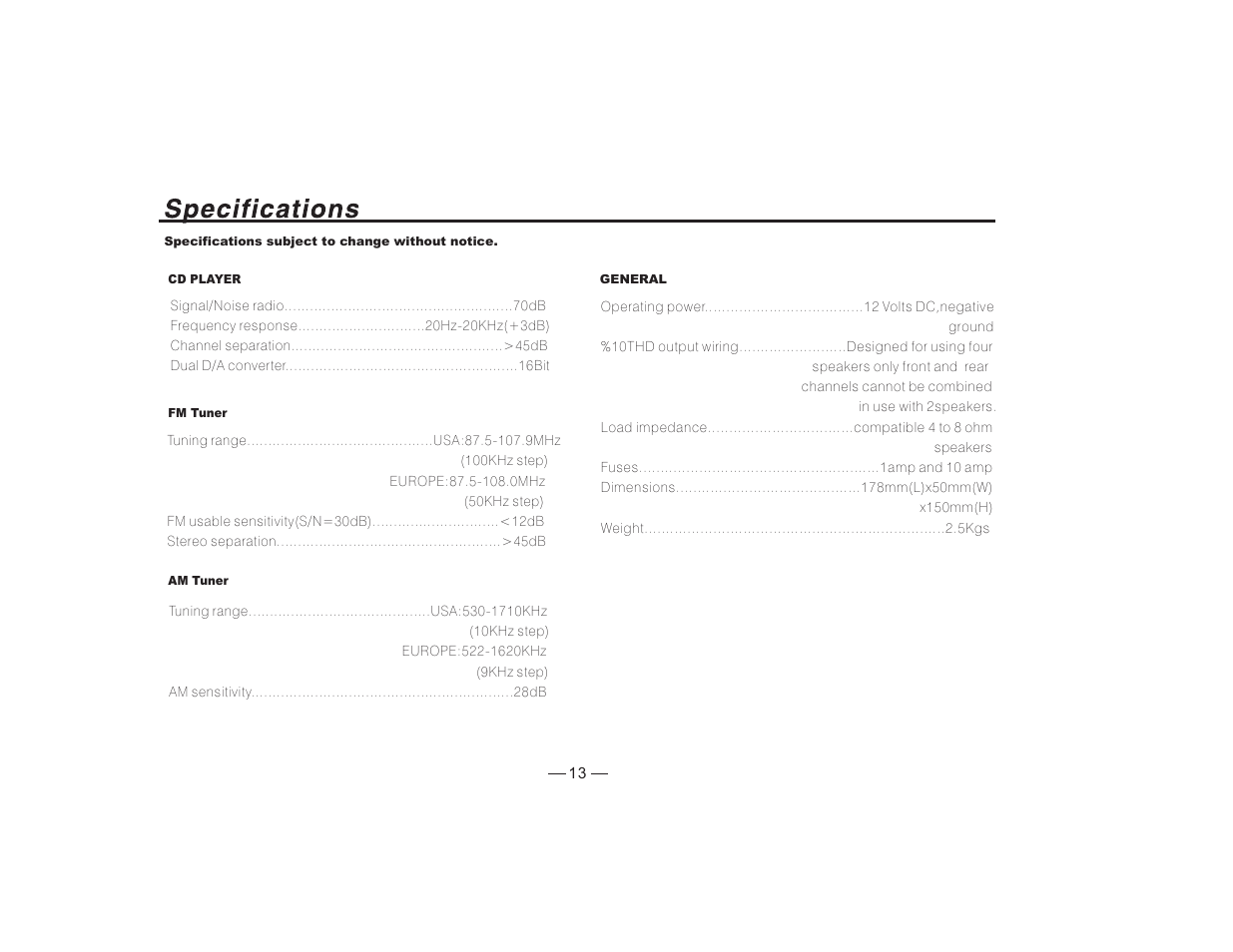 PYLE Audio PLCDUSMP74 User Manual | Page 14 / 16