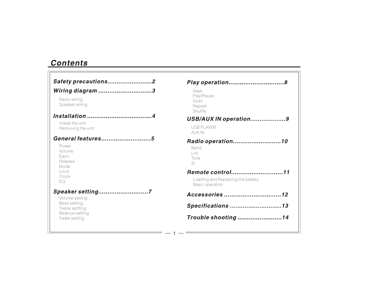 PYLE Audio PLCDUSMP74 User Manual | Page 2 / 16