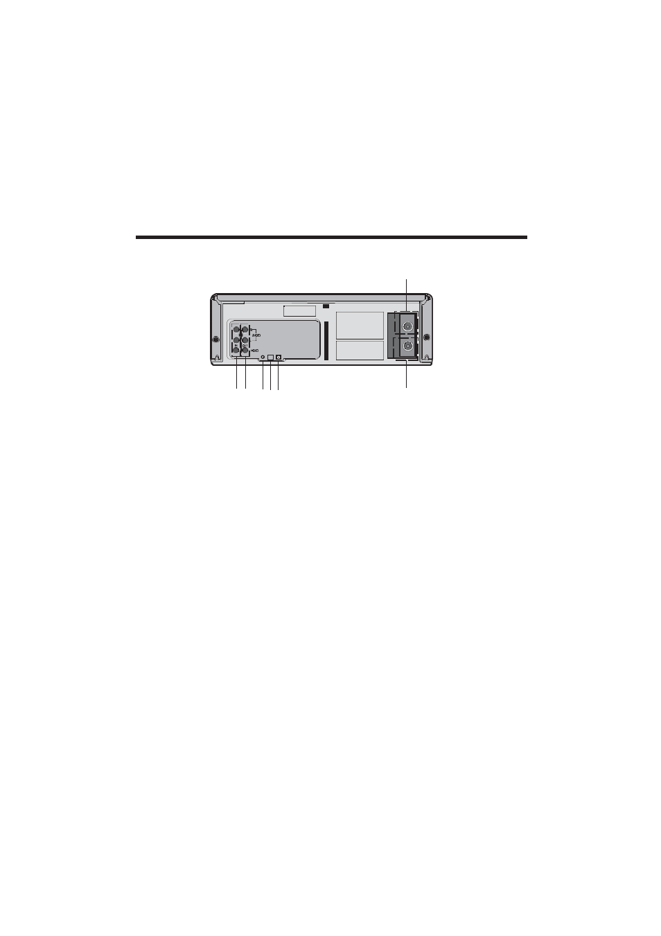 Rear panel-connections and power | PYLE Audio PLTVCP85 User Manual | Page 9 / 18