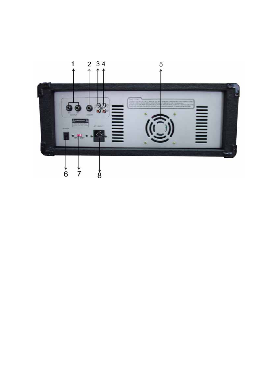 PYLE Audio PYLE PRO PMX802M User Manual | Page 6 / 8