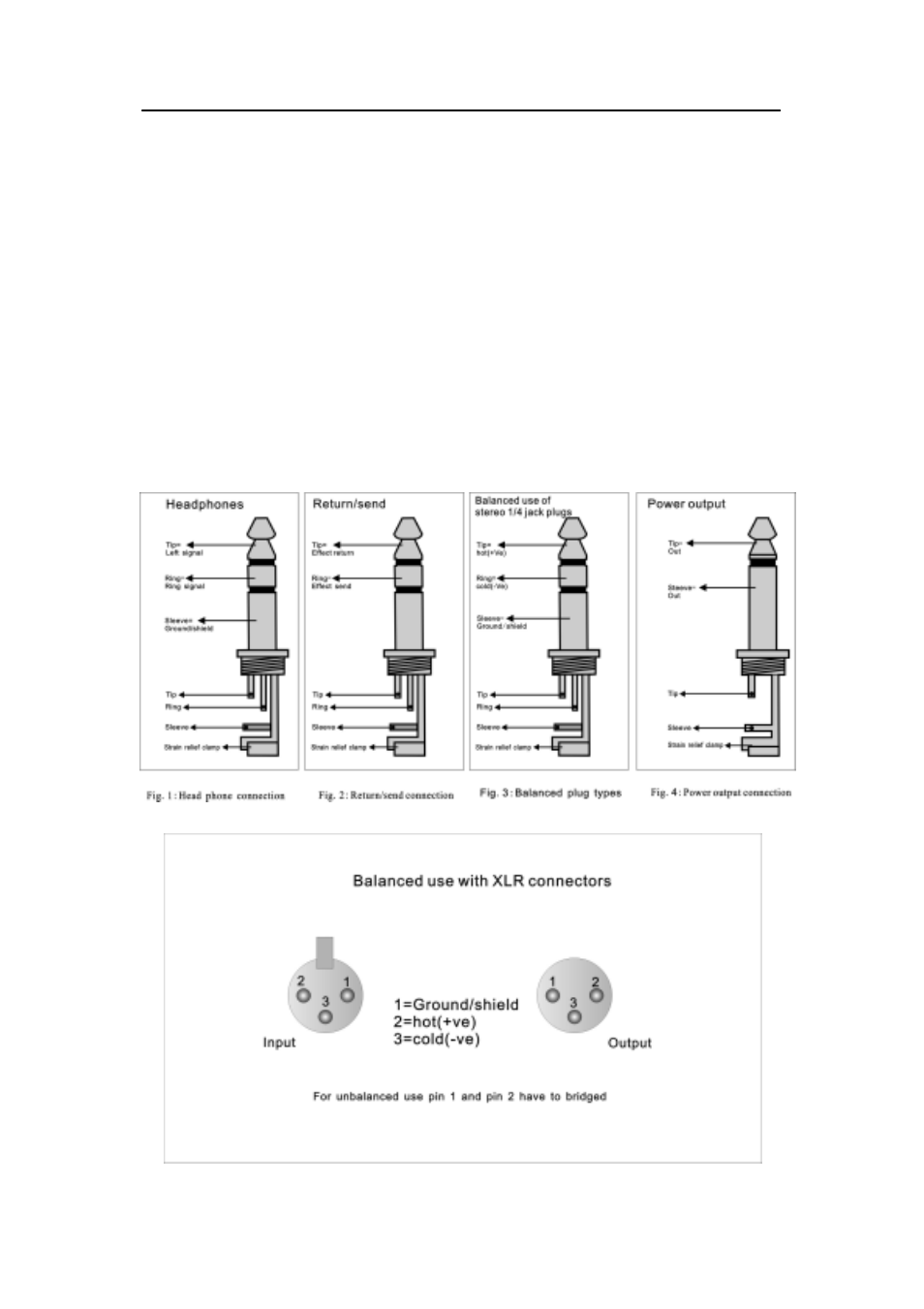 C. connections, Change-over switch, Ac power cord/fuse holders | PYLE Audio PYLE PRO PMX802M User Manual | Page 7 / 8