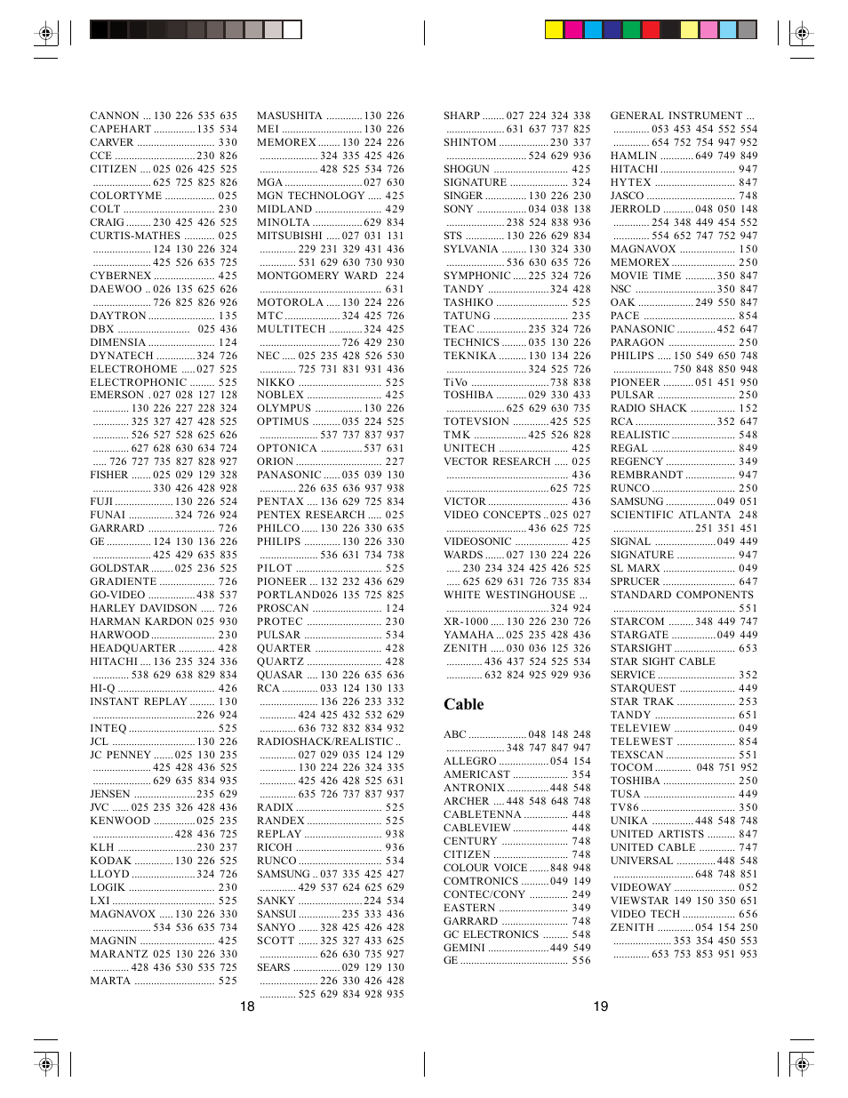 Cable | PYLE Audio PM725 User Manual | Page 10 / 13