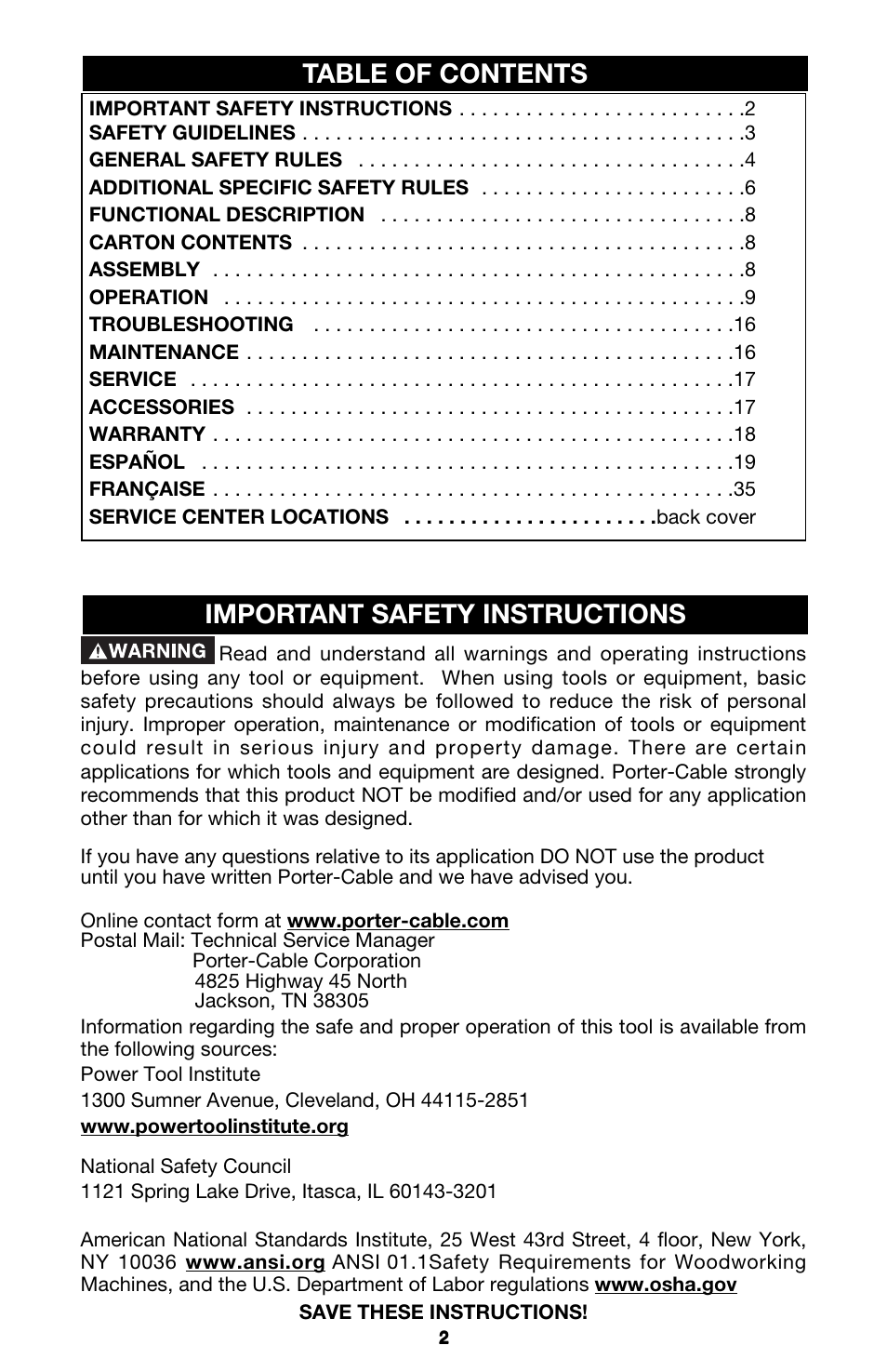 PYLE Audio 747 User Manual | Page 2 / 19