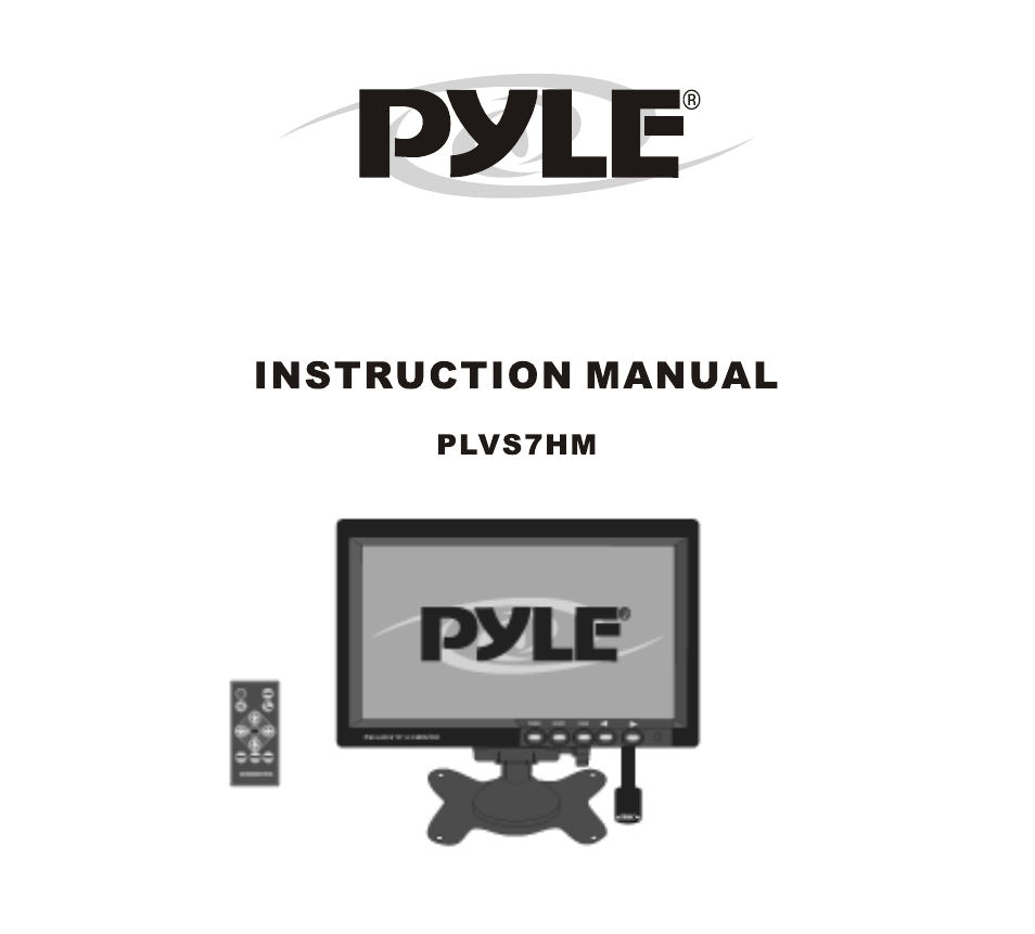 PYLE Audio PLVS7HM User Manual | 16 pages