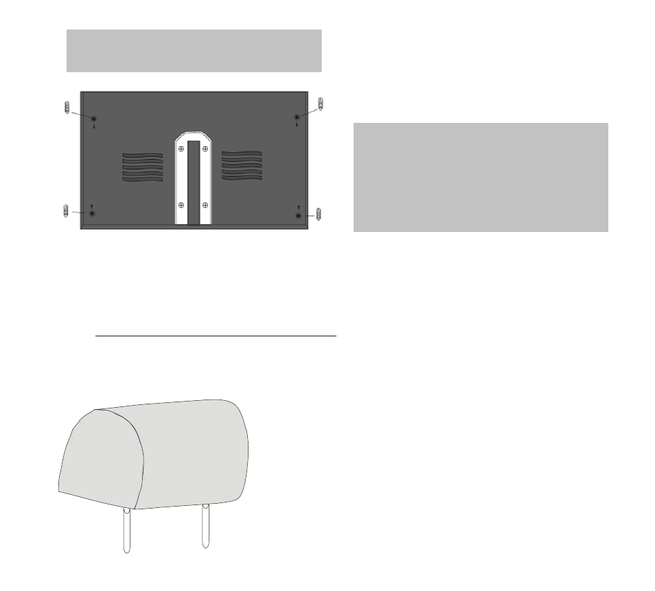 Step of install headrest housing | PYLE Audio PLVS7HM User Manual | Page 9 / 16