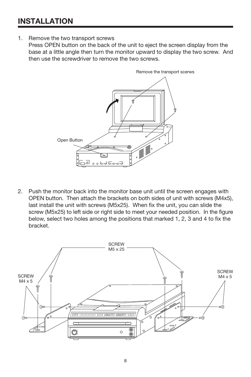 Installation | PYLE Audio PLTVD7P User Manual | Page 8 / 28