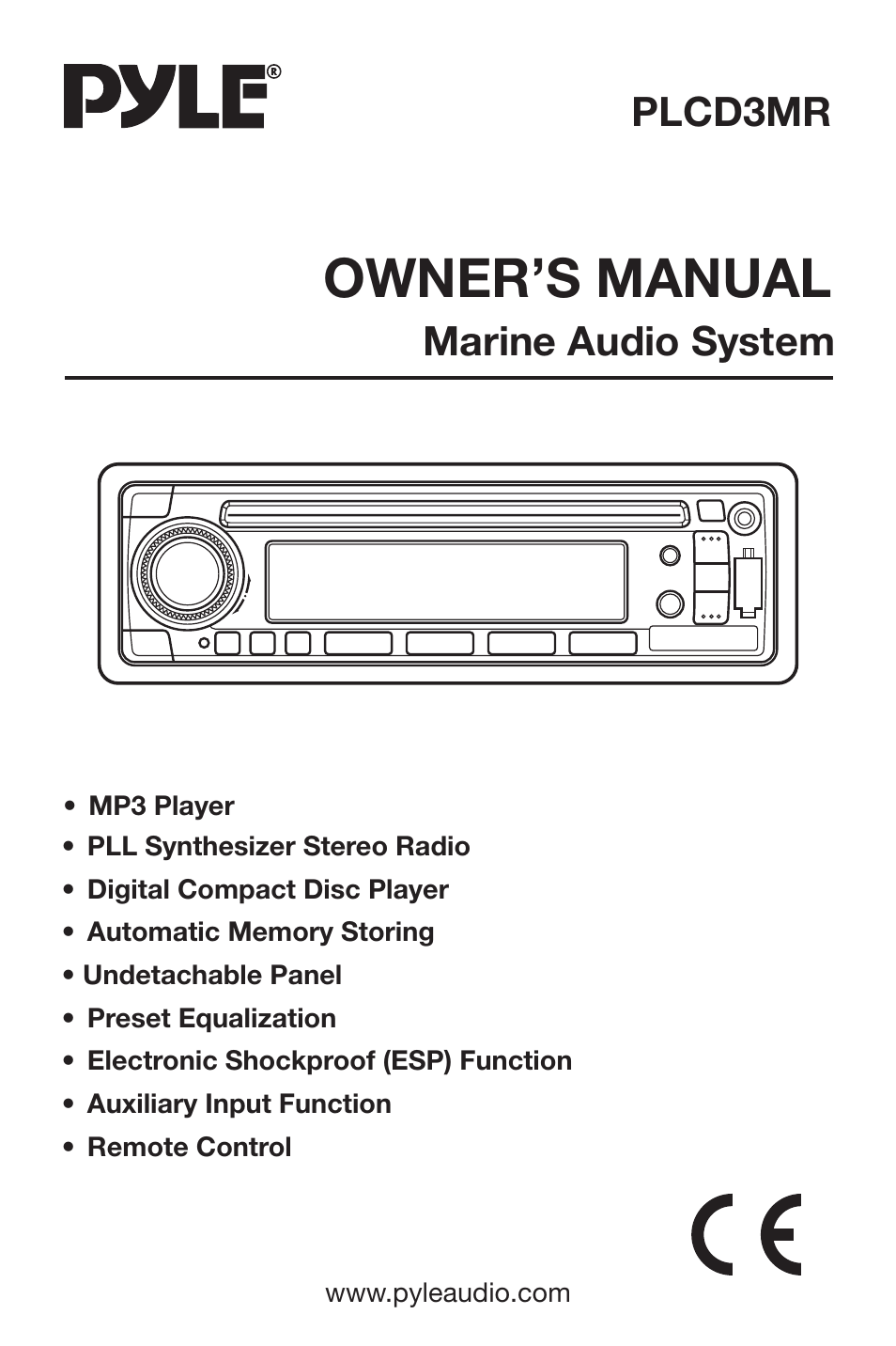 PYLE Audio PLCD3MR User Manual | 17 pages