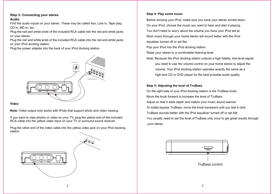 Т³гж 4, Aux cd lin e tape play tap e re c | PYLE Audio PiDK1 User Manual | Page 4 / 4