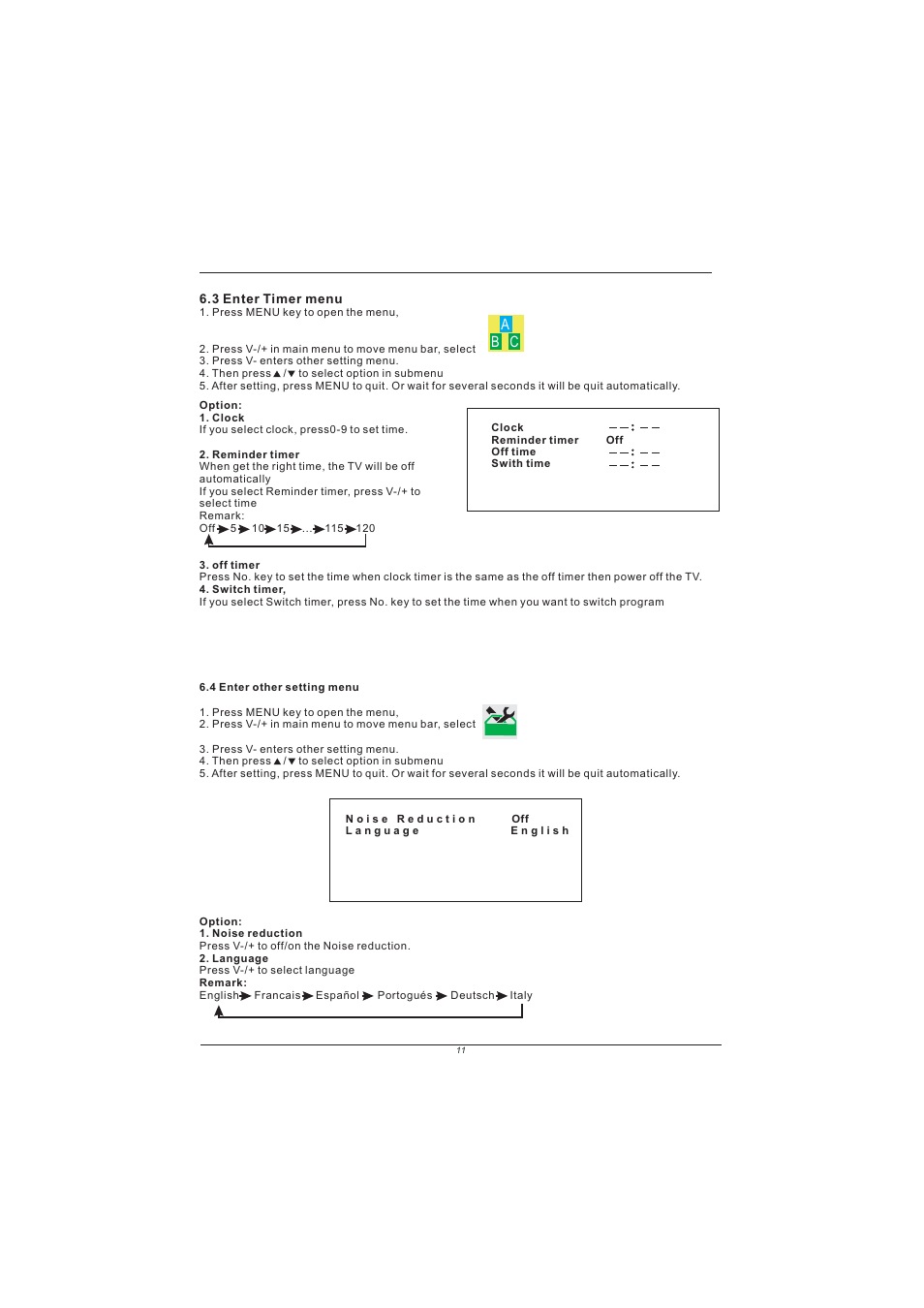Ab c | PYLE Audio PM15LCD User Manual | Page 12 / 14