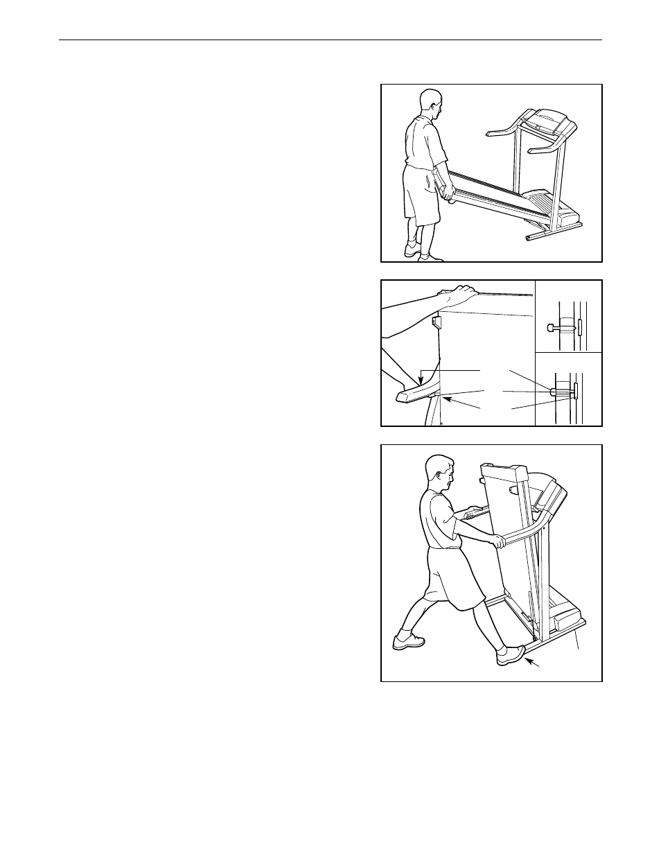 How to fold and move the treadmill | PYLE Audio PFTL62510 User Manual | Page 15 / 26