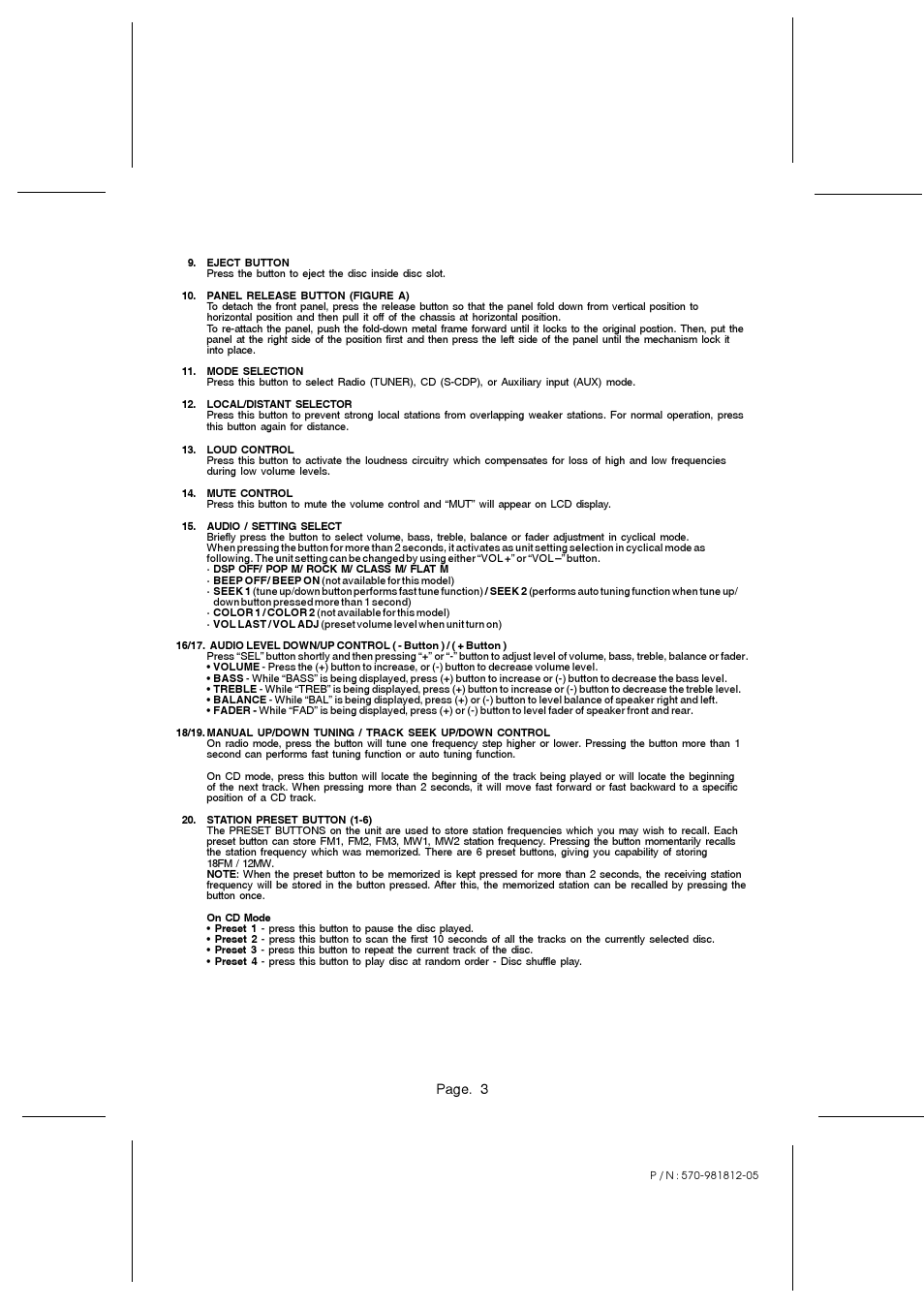 PYLE Audio PLCD38 User Manual | Page 3 / 4