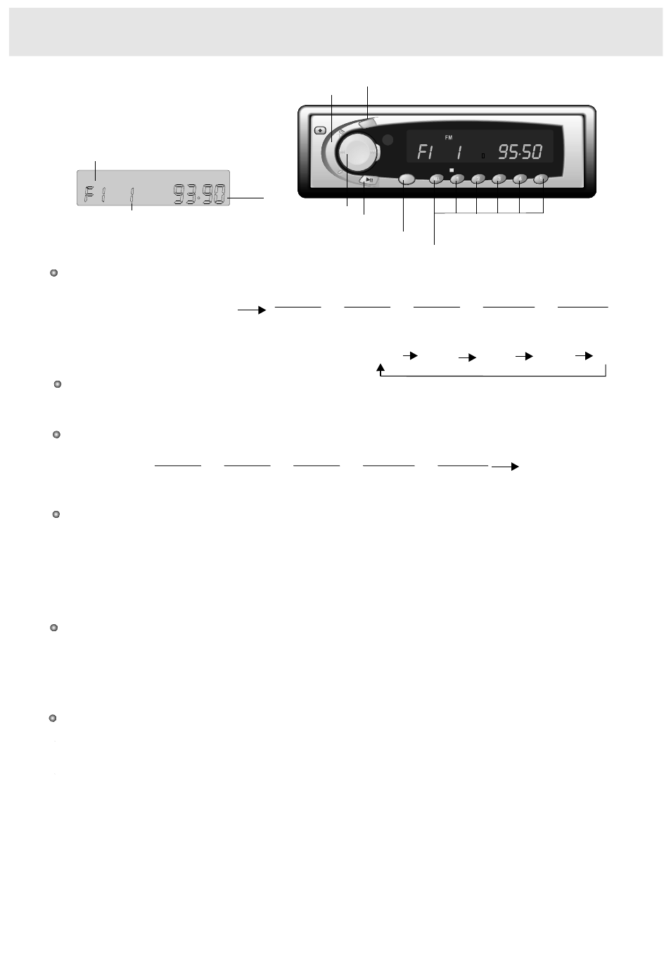 Radio operation, Dvd player, Front panel operation | PYLE Audio PLDVD170 User Manual | Page 28 / 35